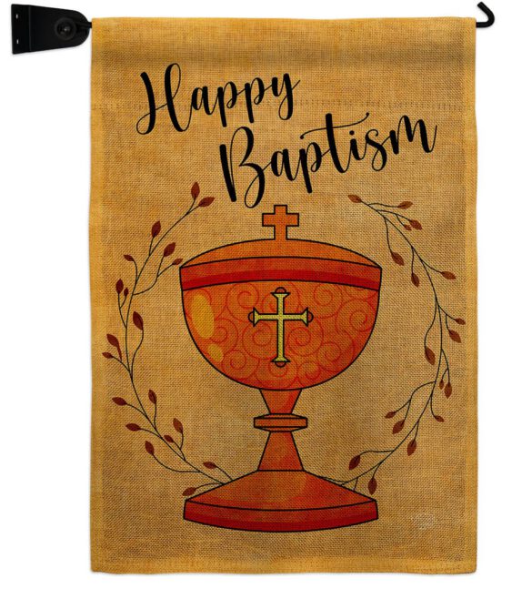 Happy Baptism - Faith & Religious Inspirational Vertical Impressions Decorative Flags HG192711 Made In USA - Image 21