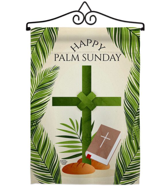 Happy Palm Sunday - Faith & Religious Inspirational Vertical Impressions Decorative Flags HG192714 Made In USA - Image 7