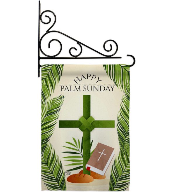 Happy Palm Sunday - Faith & Religious Inspirational Vertical Impressions Decorative Flags HG192714 Made In USA - Image 8