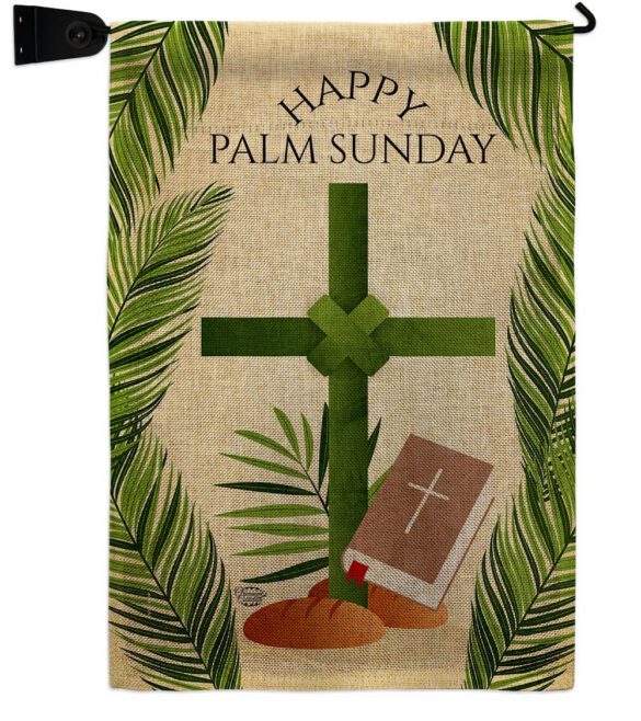 Happy Palm Sunday - Faith & Religious Inspirational Vertical Impressions Decorative Flags HG192714 Made In USA - Image 21