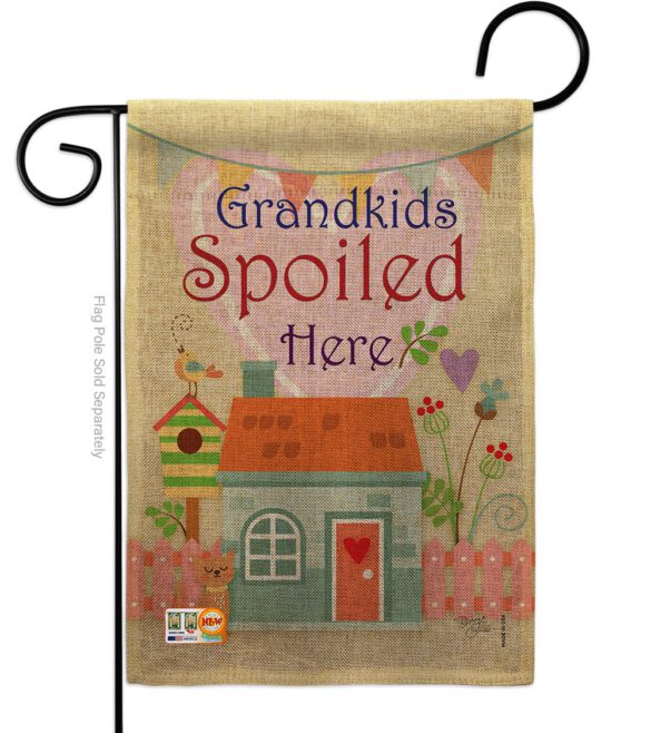 Grandkids Spoiled Here - Family Special Occasion Vertical Impressions Decorative Flags HG115003 Made In USA - Image 8