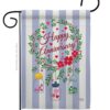 Happy Anniversary - Family Special Occasion Vertical Impressions Decorative Flags HG115103 Made In USA