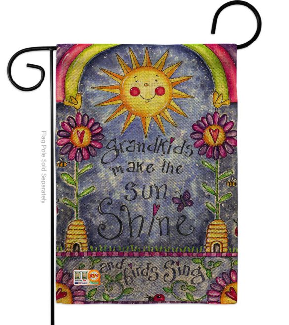 Grandkids - Family Special Occasion Vertical Impressions Decorative Flags HG115108 Made In USA - Image 8
