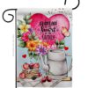 Granda Heart - Family Special Occasion Vertical Impressions Decorative Flags HG115231 Made In USA