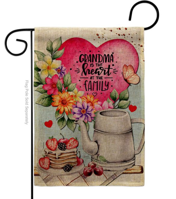 Granda Heart - Family Special Occasion Vertical Impressions Decorative Flags HG115231 Made In USA - Image 11