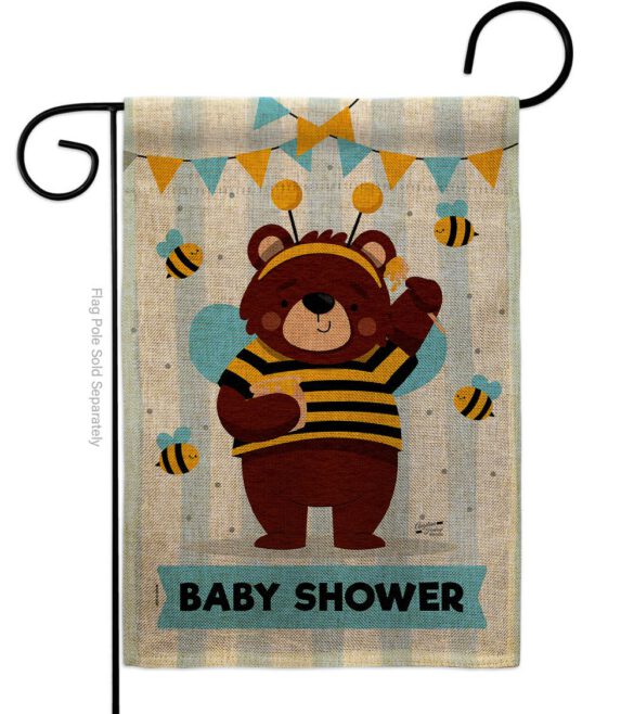 Baby Bear Shower - Family Special Occasion Vertical Impressions Decorative Flags HG137413 Made In USA - Image 12
