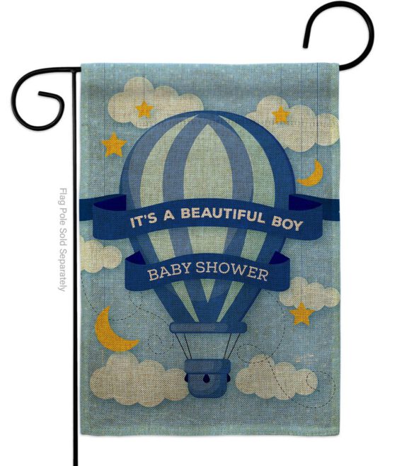 Baby Shower Boy - Family Special Occasion Vertical Impressions Decorative Flags HG137416 Made In USA - Image 12