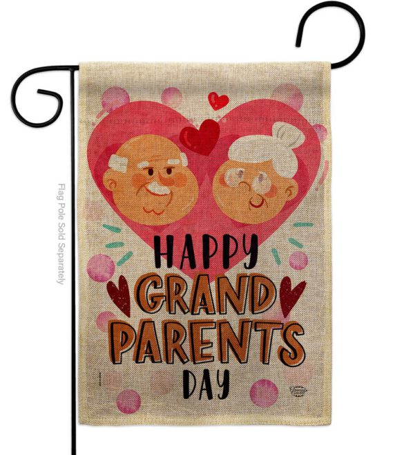 Happy Grandparents Day - Family Special Occasion Vertical Impressions Decorative Flags HG192612 Made In USA - Image 11