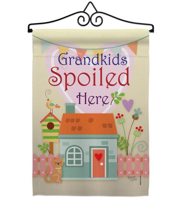 Grandkids Spoiled Here - Family Special Occasion Vertical Impressions Decorative Flags HG115003 Made In USA - Image 7