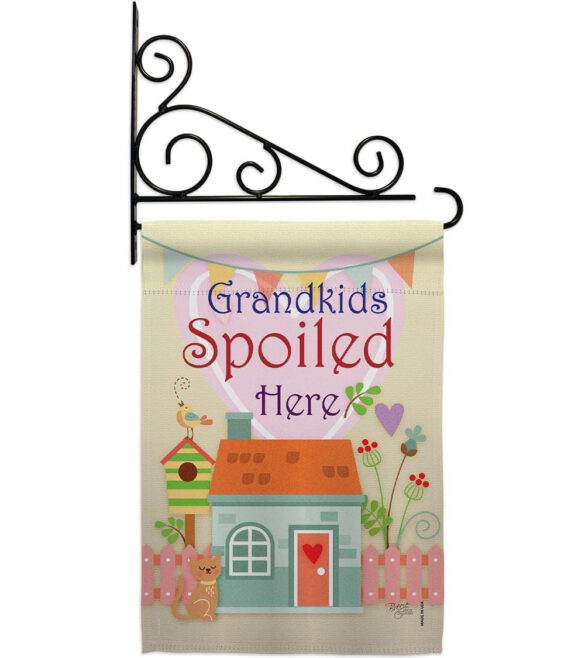 Grandkids Spoiled Here - Family Special Occasion Vertical Impressions Decorative Flags HG115003 Made In USA - Image 11