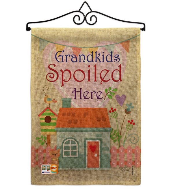 Grandkids Spoiled Here - Family Special Occasion Vertical Impressions Decorative Flags HG115003 Made In USA - Image 10