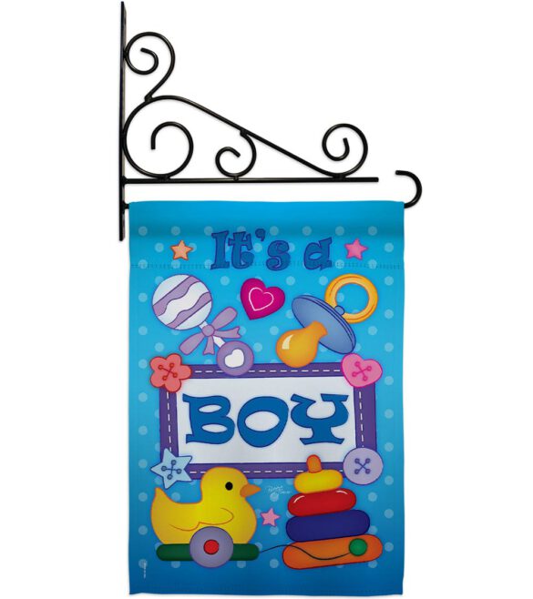 Baby Boy - Family Special Occasion Vertical Impressions Decorative Flags HG115069 Imported - Image 12