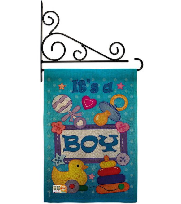 Baby Boy - Family Special Occasion Vertical Impressions Decorative Flags HG115069 Imported - Image 13