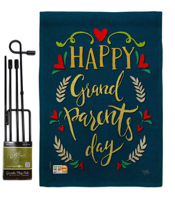 Grandparents Day - Family Special Occasion Vertical Impressions Decorative Flags HG115160 Made In USA - Image 12