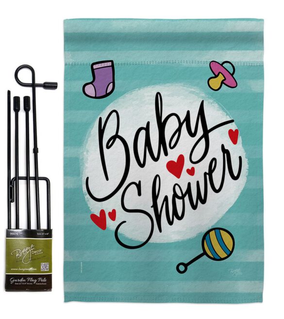 Baby Shower - Family Special Occasion Vertical Impressions Decorative Flags HG115217 Made In USA - Image 5