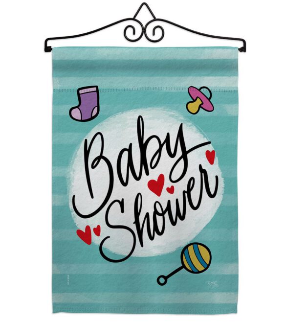 Baby Shower - Family Special Occasion Vertical Impressions Decorative Flags HG115217 Made In USA - Image 8
