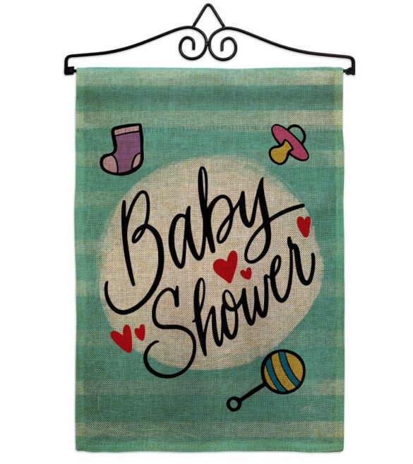 Baby Shower - Family Special Occasion Vertical Impressions Decorative Flags HG115217 Made In USA - Image 18