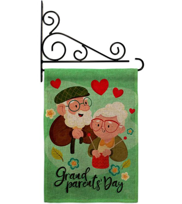 Grandparent's Day - Family Special Occasion Vertical Impressions Decorative Flags HG115226 Made In USA - Image 18