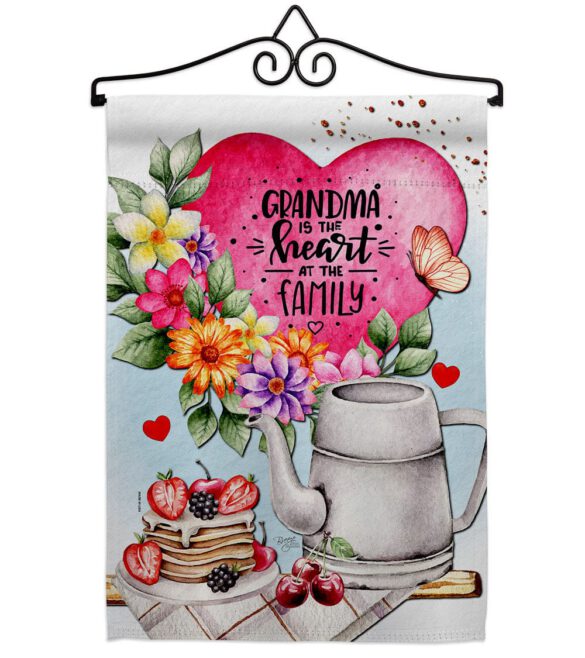 Granda Heart - Family Special Occasion Vertical Impressions Decorative Flags HG115231 Made In USA - Image 7