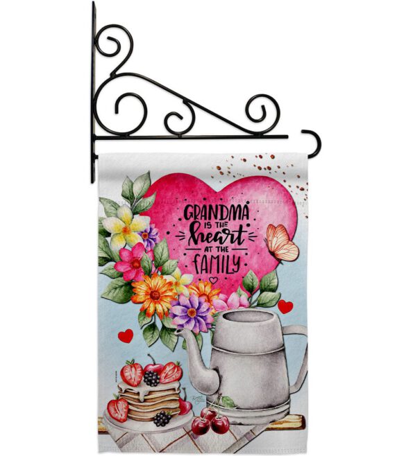 Granda Heart - Family Special Occasion Vertical Impressions Decorative Flags HG115231 Made In USA - Image 8
