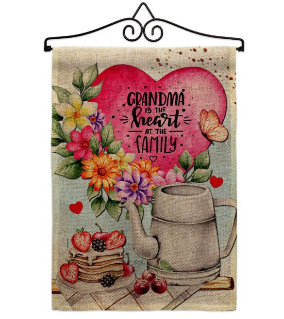 Granda Heart - Family Special Occasion Vertical Impressions Decorative Flags HG115231 Made In USA - Image 17