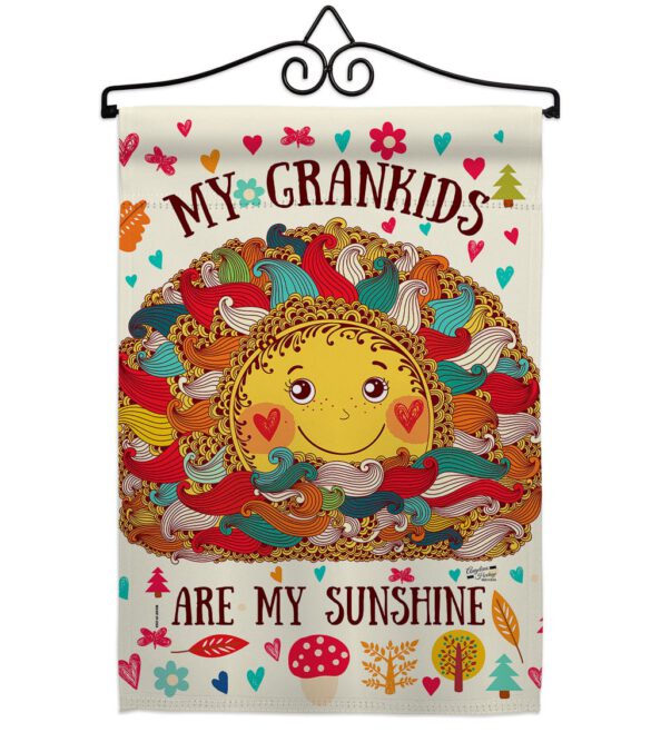 Grandkids Are My Sunshine - Family Special Occasion Vertical Impressions Decorative Flags HG137148 Made In USA - Image 7