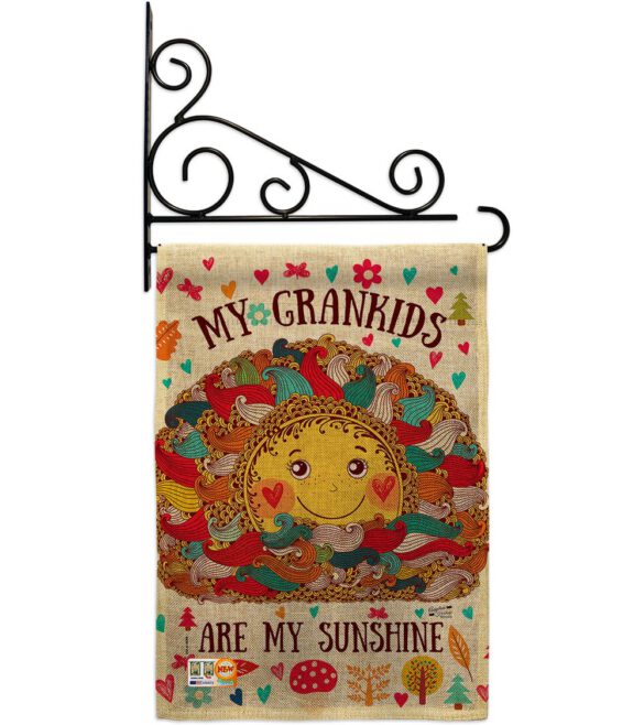 Grandkids Are My Sunshine - Family Special Occasion Vertical Impressions Decorative Flags HG137148 Made In USA - Image 12