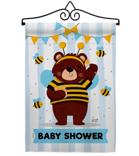 Baby Bear Shower - Family Special Occasion Vertical Impressions Decorative Flags HG137413 Made In USA - Image 8