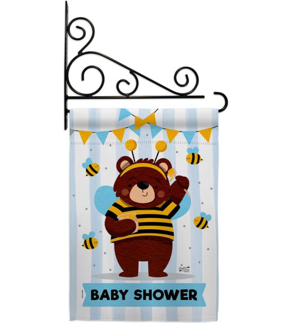 Baby Bear Shower - Family Special Occasion Vertical Impressions Decorative Flags HG137413 Made In USA - Image 9