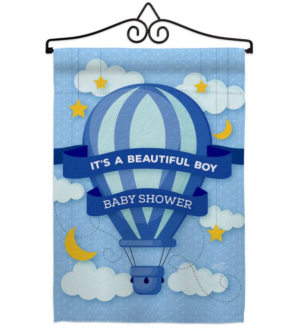 Baby Shower Boy - Family Special Occasion Vertical Impressions Decorative Flags HG137416 Made In USA - Image 8