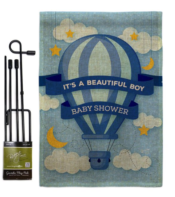 Baby Shower Boy - Family Special Occasion Vertical Impressions Decorative Flags HG137416 Made In USA - Image 15
