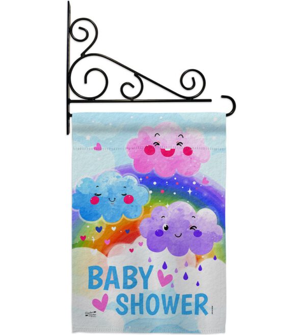 Cuite Baby Shower - Family Special Occasion Vertical Impressions Decorative Flags HG137510 Made In USA - Image 8