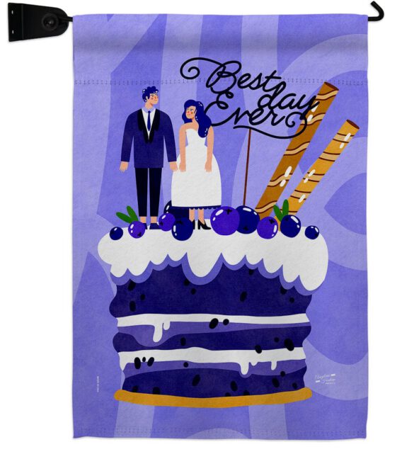 Best Day Ever - Family Special Occasion Vertical Impressions Decorative Flags HG137590 Made In USA - Image 9