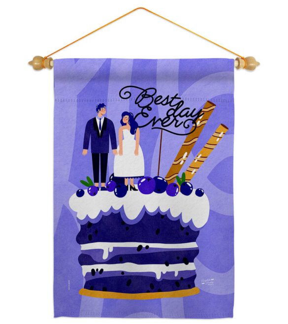 Best Day Ever - Family Special Occasion Vertical Impressions Decorative Flags HG137590 Made In USA - Image 10