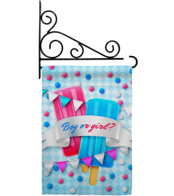 Gender Reveal - Family Special Occasion Vertical Impressions Decorative Flags HG137609 Made In USA - Image 8
