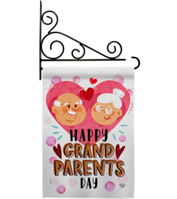 Happy Grandparents Day - Family Special Occasion Vertical Impressions Decorative Flags HG192612 Made In USA - Image 8