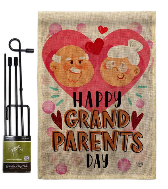 Happy Grandparents Day - Family Special Occasion Vertical Impressions Decorative Flags HG192612 Made In USA - Image 14