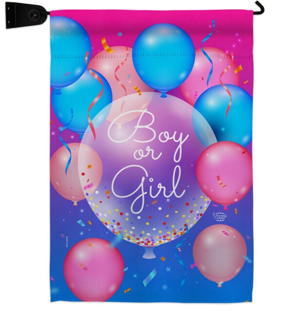 Boy Or Girl - Family Special Occasion Vertical Impressions Decorative Flags HG192675 Made In USA - Image 9