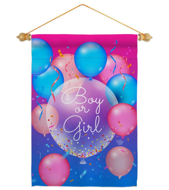 Boy Or Girl - Family Special Occasion Vertical Impressions Decorative Flags HG192675 Made In USA - Image 10