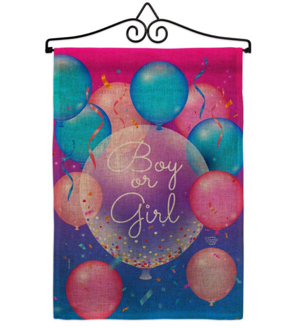 Boy Or Girl - Family Special Occasion Vertical Impressions Decorative Flags HG192675 Made In USA - Image 19