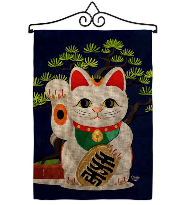 Fortune Cat - Fantasy Interests Vertical Impressions Decorative Flags HG192584 Made In USA - Image 17