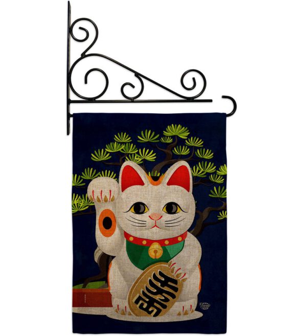 Fortune Cat - Fantasy Interests Vertical Impressions Decorative Flags HG192584 Made In USA - Image 18