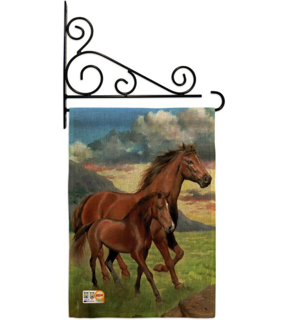 Americana Horse - Farm Animals Nature Vertical Impressions Decorative Flags HG110066 Made In USA - Image 13