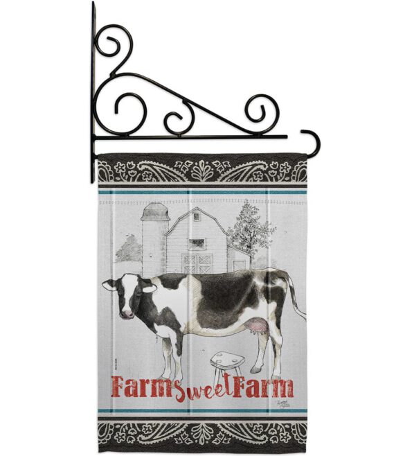 Farm Sweet Farm - Farm Animals Nature Vertical Impressions Decorative Flags HG110128 Made In USA - Image 11
