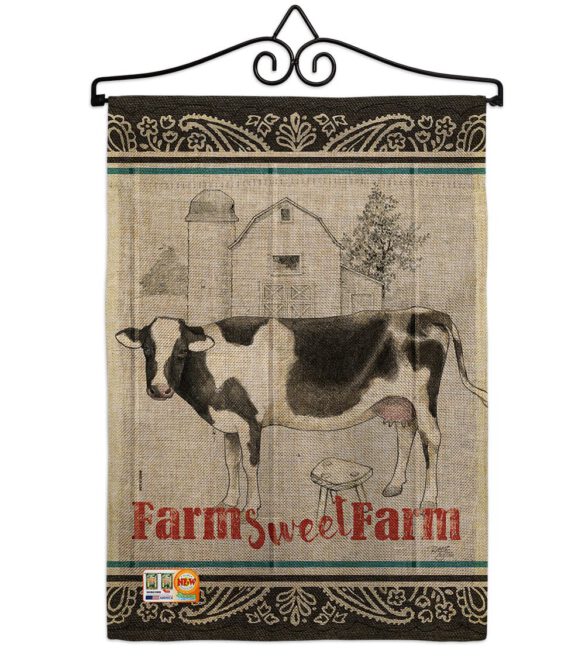 Farm Sweet Farm - Farm Animals Nature Vertical Impressions Decorative Flags HG110128 Made In USA - Image 10