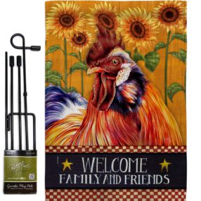 Garden Flag Farm Animals GS110129