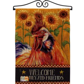 Garden Flag Farm Animals GS110129 B 02