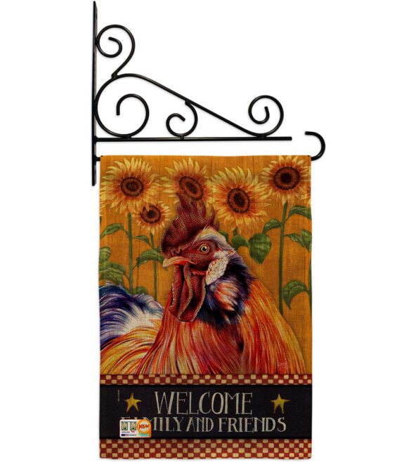 Country Rooster - Farm Animals Nature Vertical Impressions Decorative Flags HG110129 Made In USA - Image 12