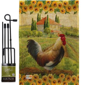 Garden Flag Farm Animals GS110139 B