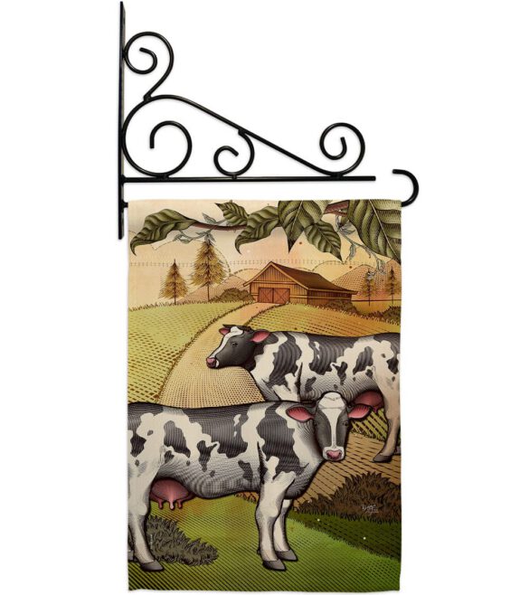 Cattles - Farm Animals Nature Vertical Impressions Decorative Flags HG110273 Made In USA - Image 8